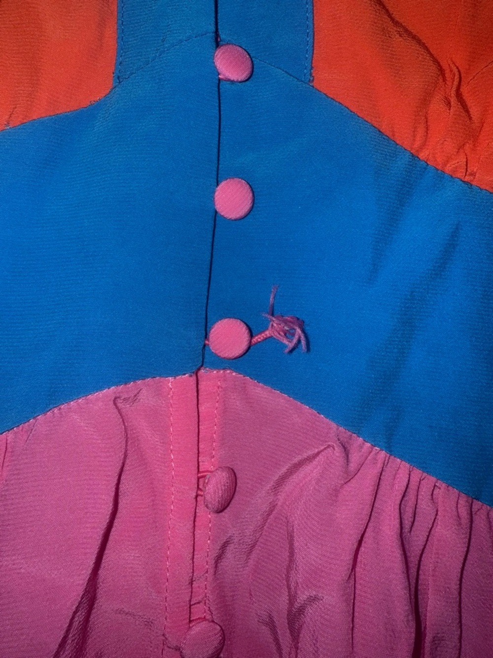 Boden Pink Button Up Midi Dress with Puff Sleeves - Picture 6 of 6